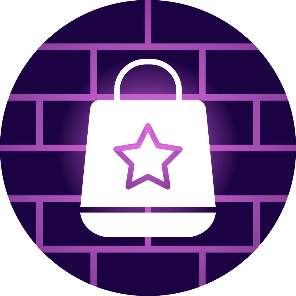 Shopping Bag Creative Icon Design vector