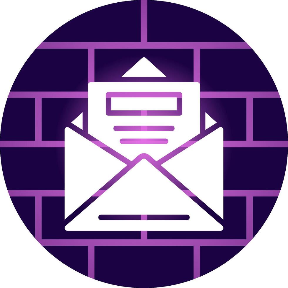 Open Email Creative Icon Design vector