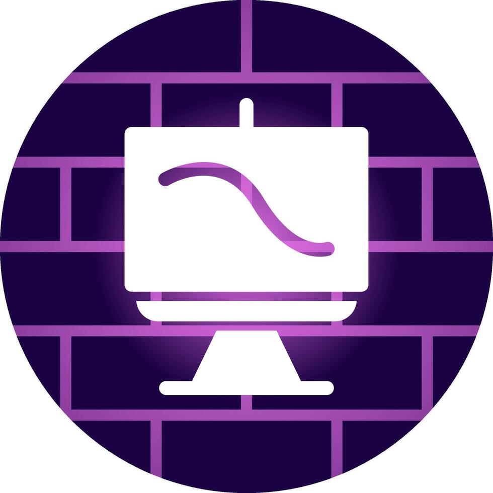 Canvas Creative Icon Design vector
