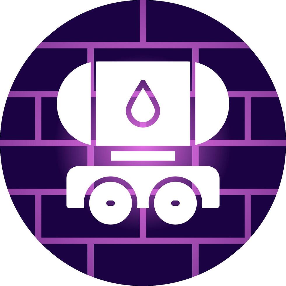 Tanker Creative Icon Design vector