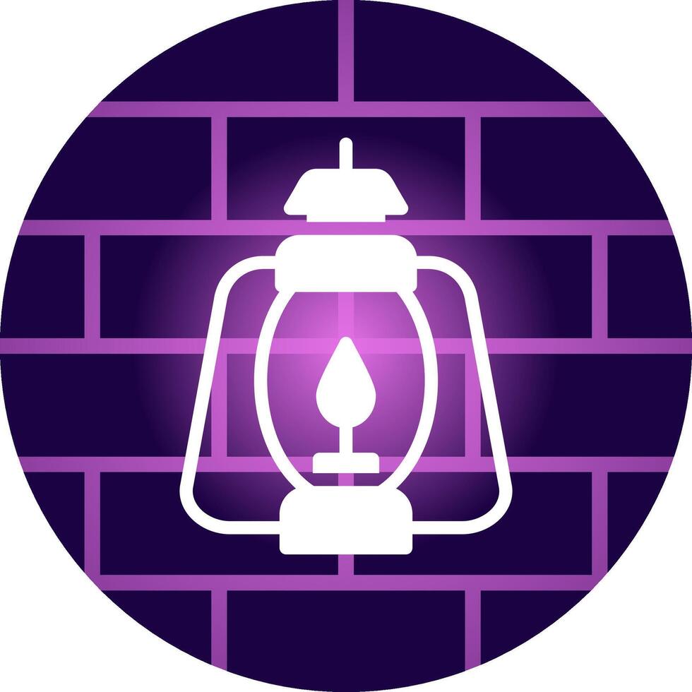 Lantern Creative Icon Design vector