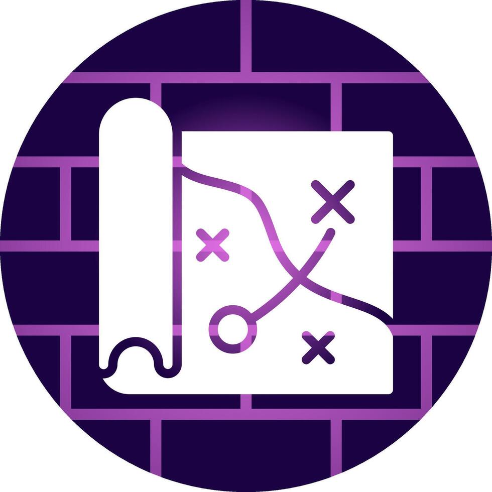 Map Creative Icon Design vector