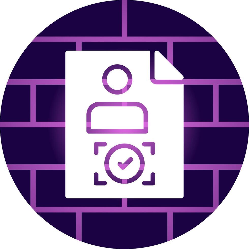 Approval Creative Icon Design vector