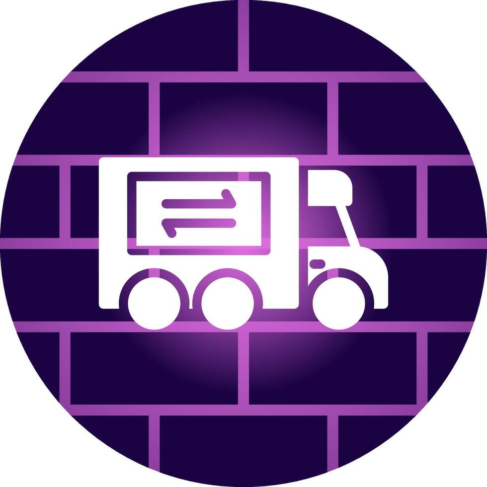 Supply Chain Creative Icon Design vector