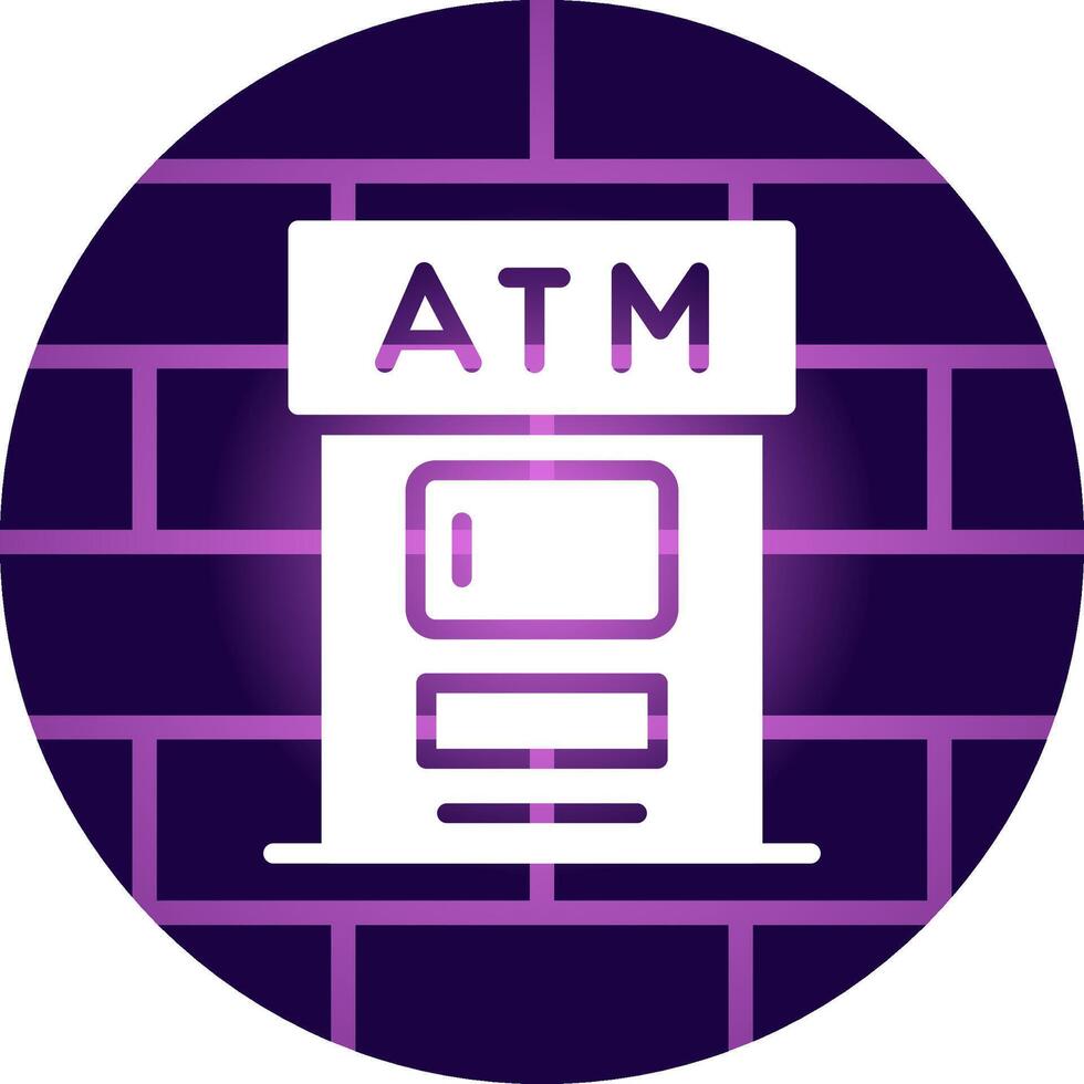 ATM Creative Icon Design vector