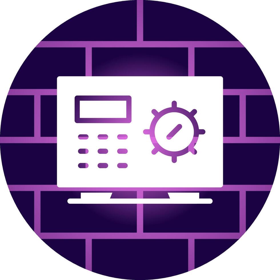Safe Box Creative Icon Design vector