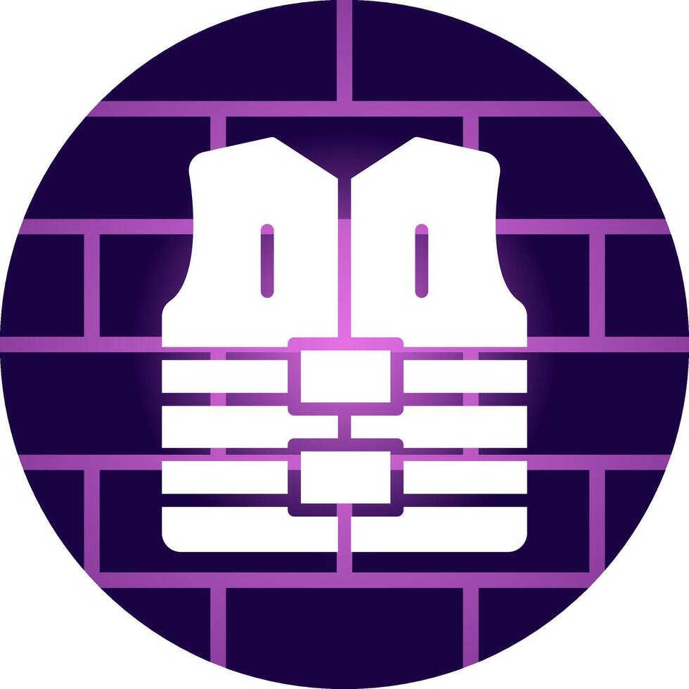 Life Jacket Creative Icon Design vector