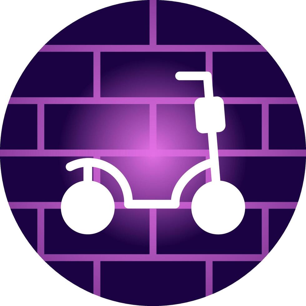 Scooter Creative Icon Design vector