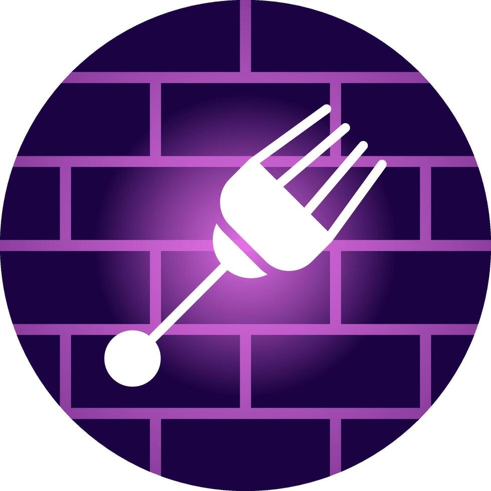 Fork Creative Icon Design vector