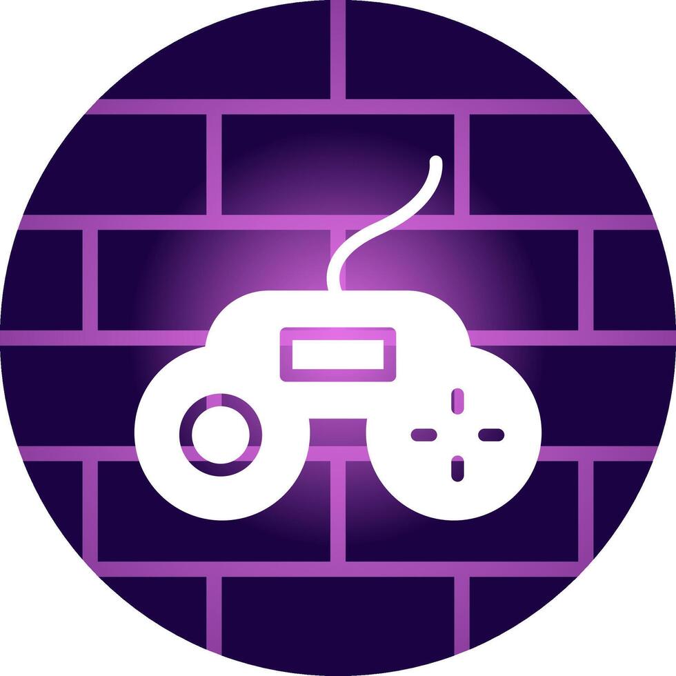 Gamepad Creative Icon Design vector