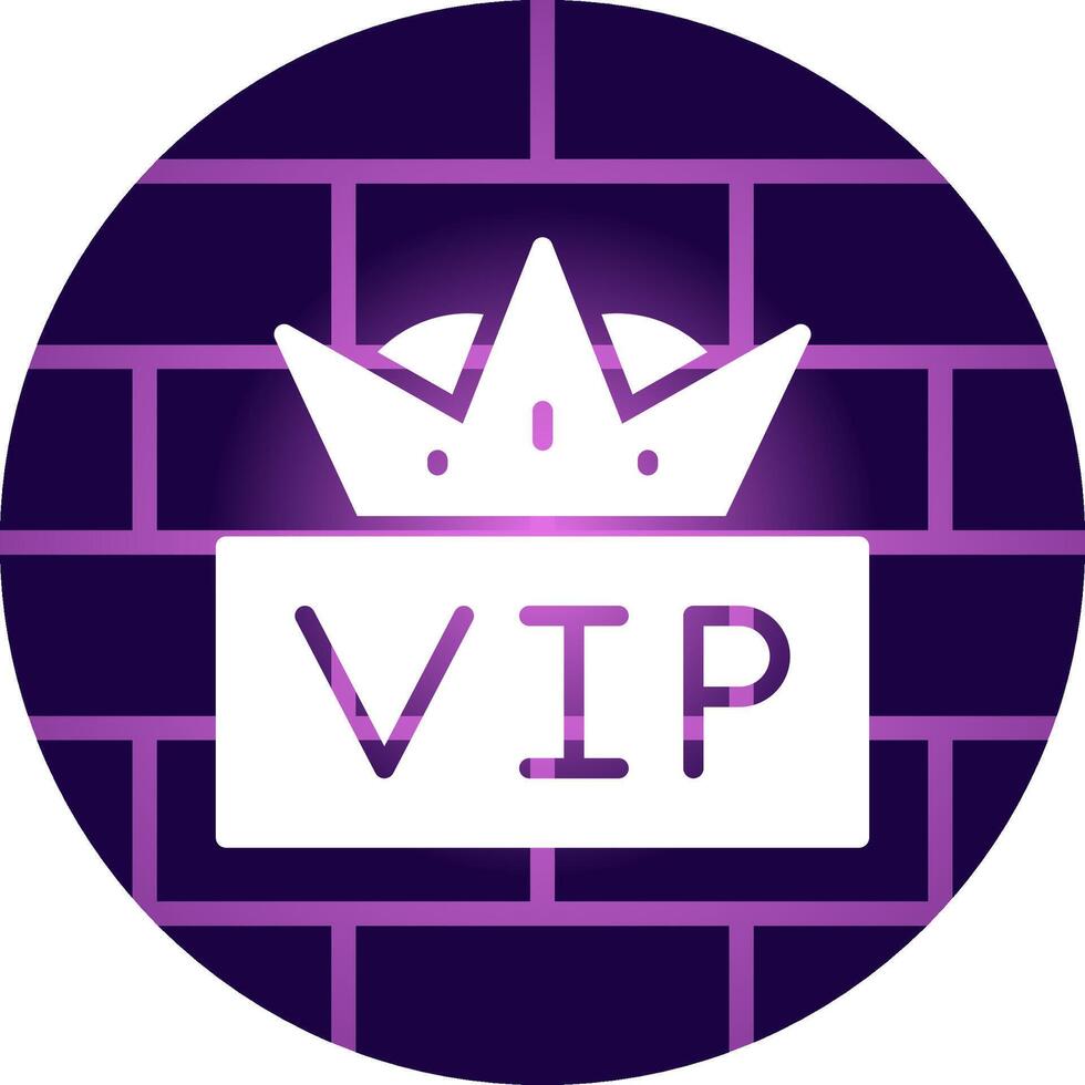 VIP Creative Icon Design vector