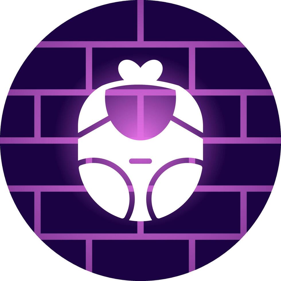Bib Creative Icon Design vector