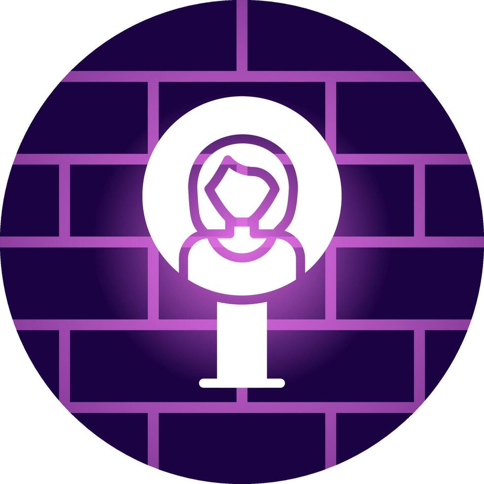User Placeholder Creative Icon Design vector