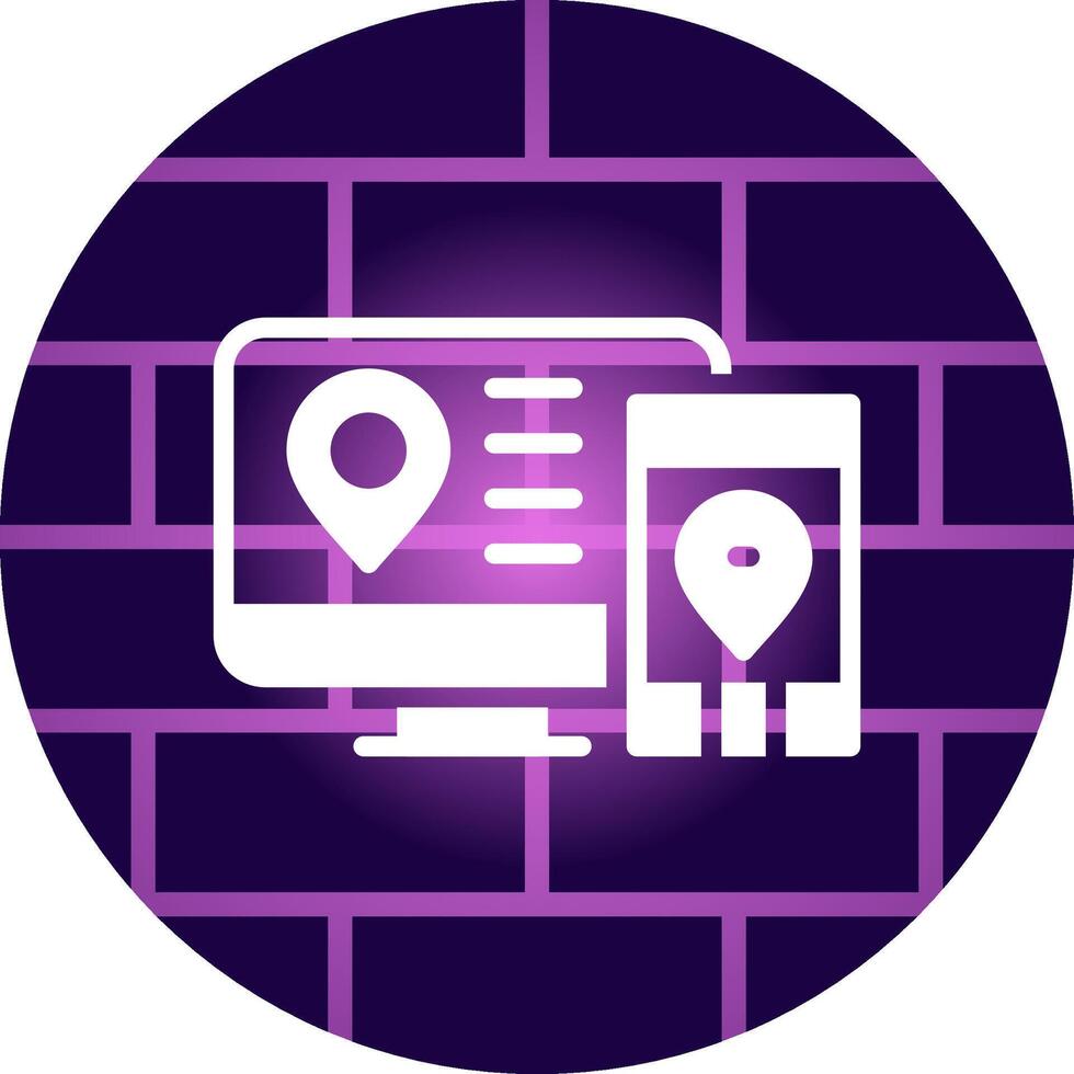 Multi Screen Marketing Creative Icon Design vector