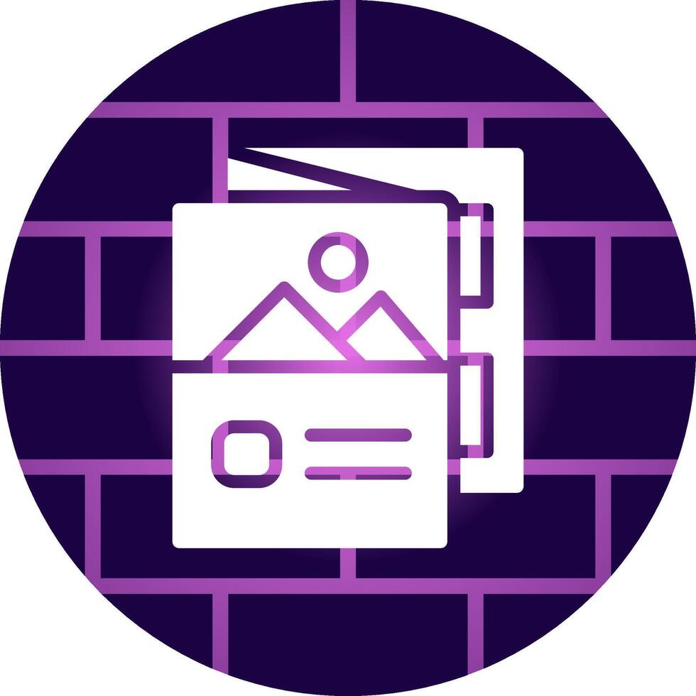 Flyer Creative Icon Design vector