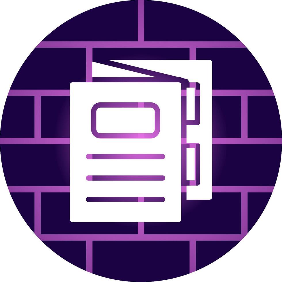 Catalog Creative Icon Design vector