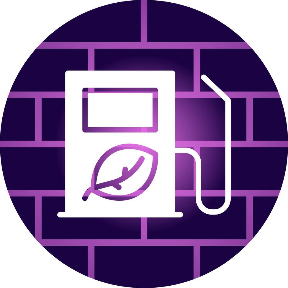 Fuel Ecology Creative Icon Design vector