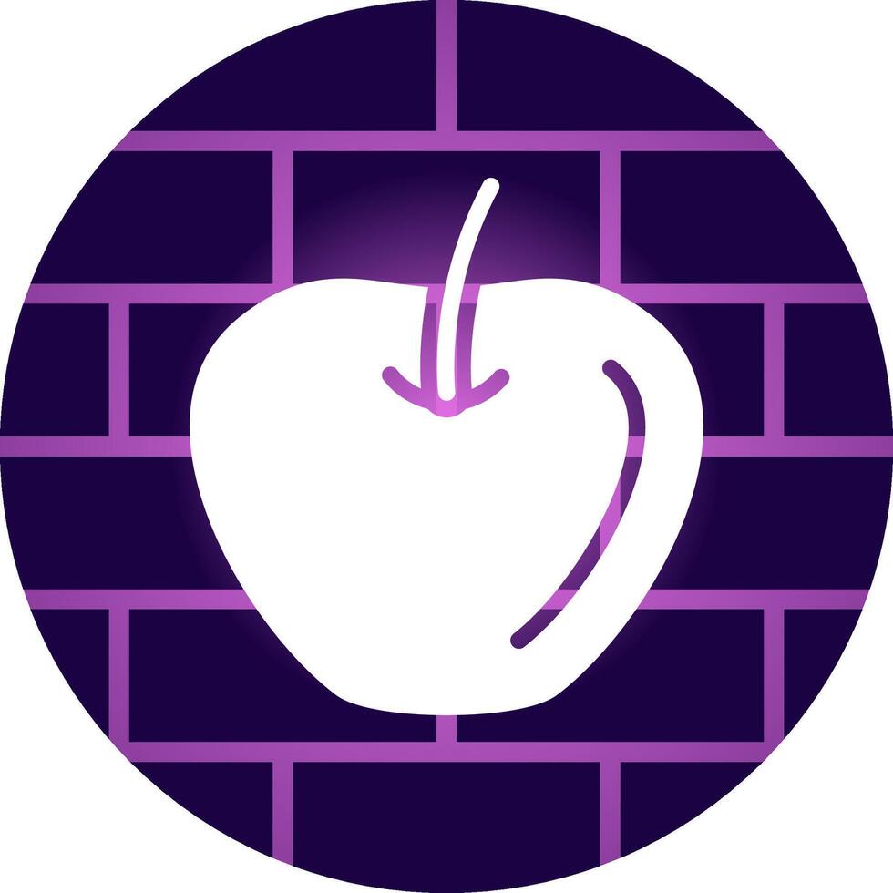 manzanas creativo icono diseño vector