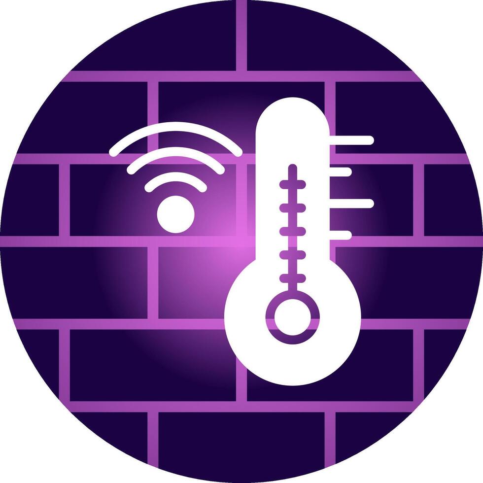 Thermostat Creative Icon Design vector