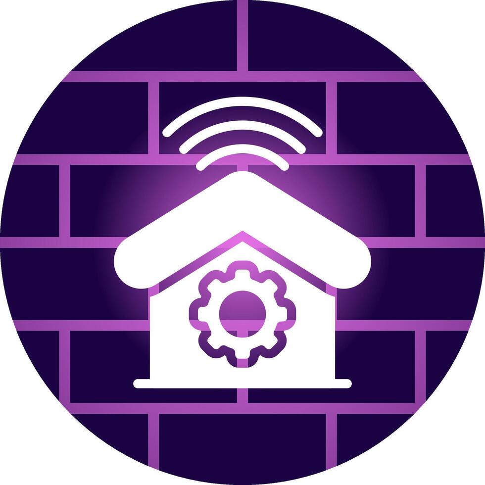 Home Automation Creative Icon Design vector