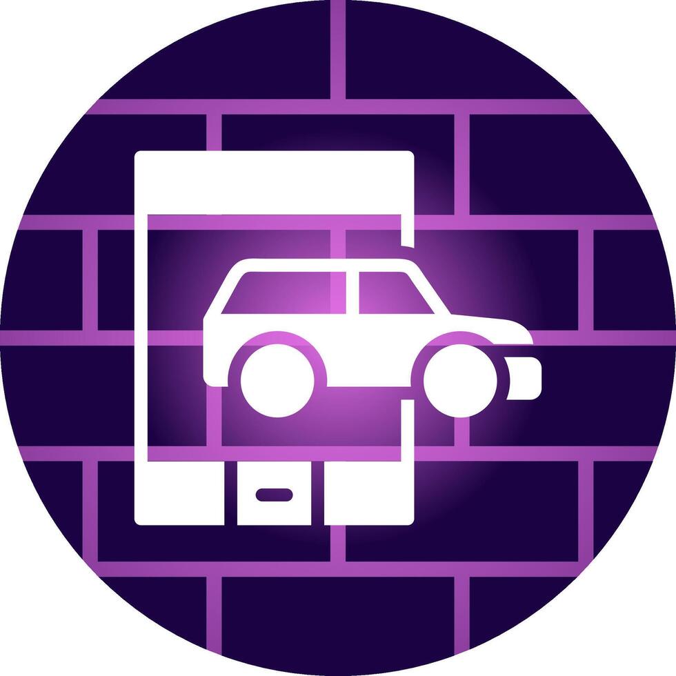 Call Taxi Creative Icon Design vector