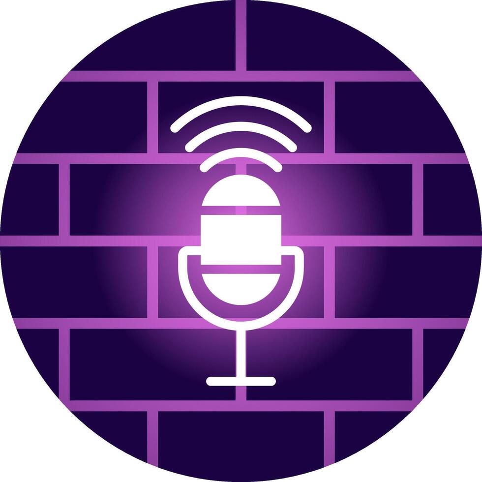 Voice Control Creative Icon Design vector