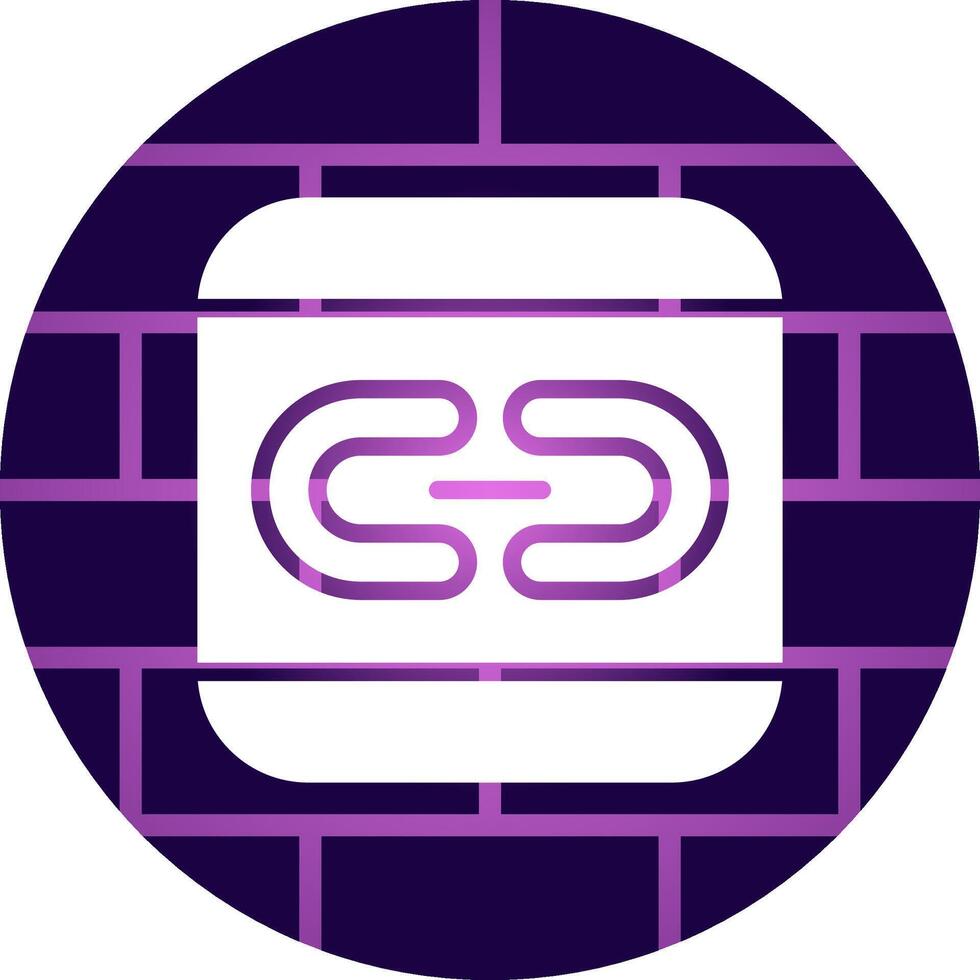 Link Creative Icon Design vector