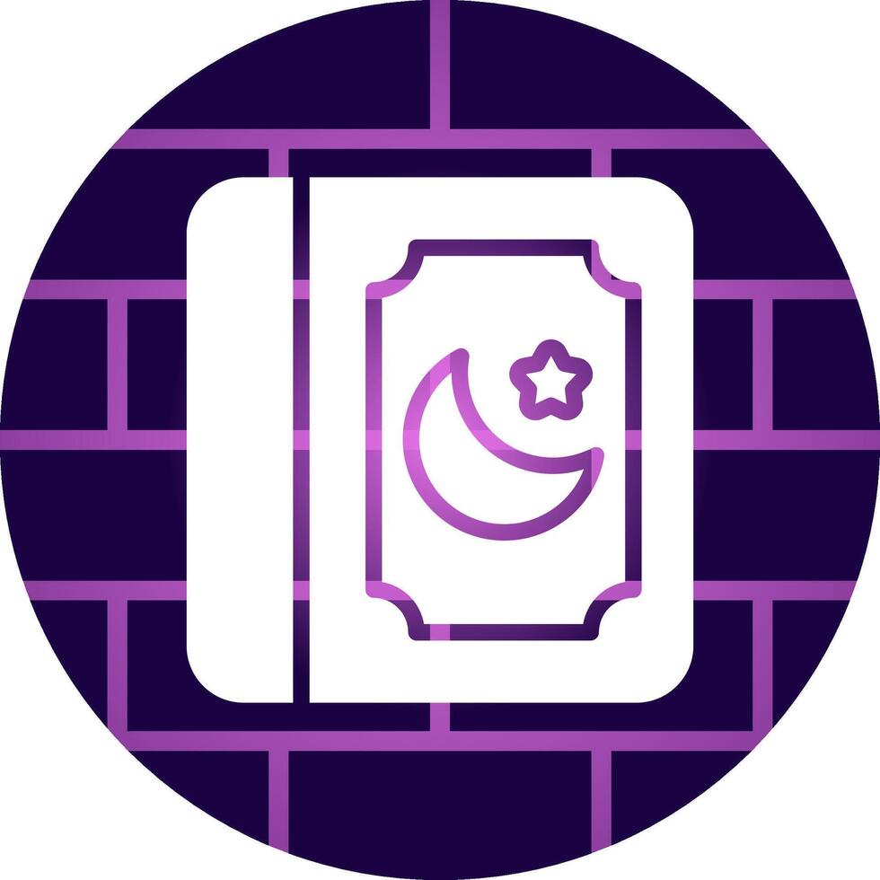 Quran Creative Icon Design vector