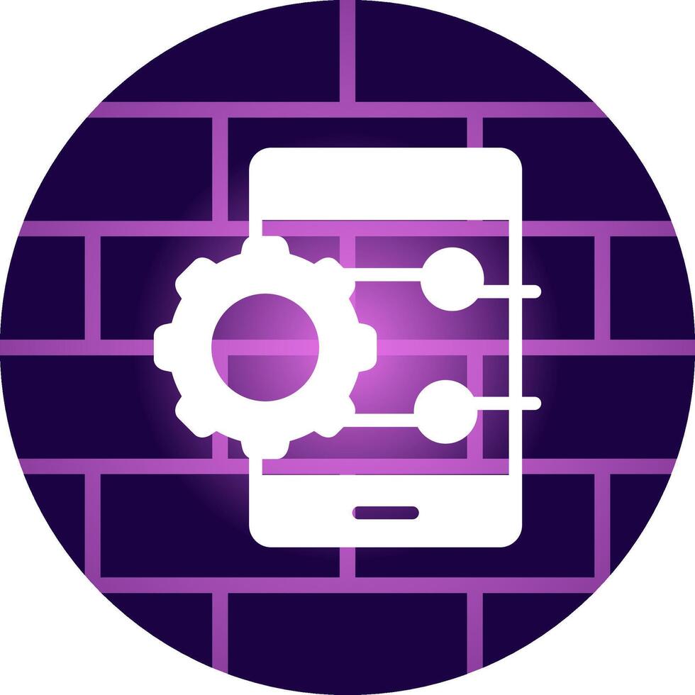 Project Management App Creative Icon Design vector