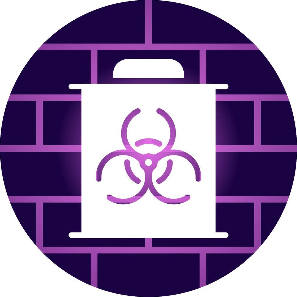 Biohazard Creative Icon Design vector