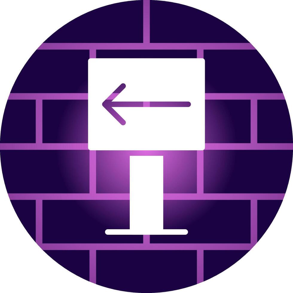 Left Creative Icon Design vector