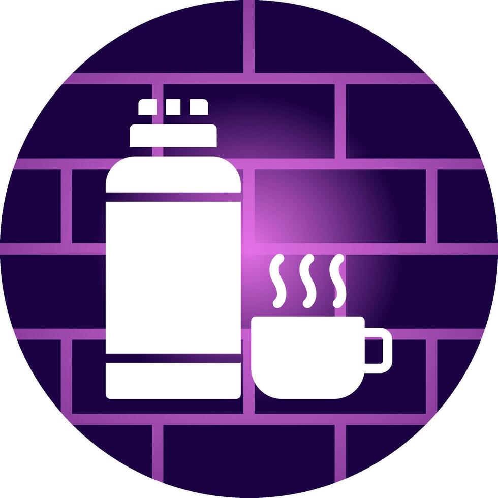 Thermos Creative Icon Design vector