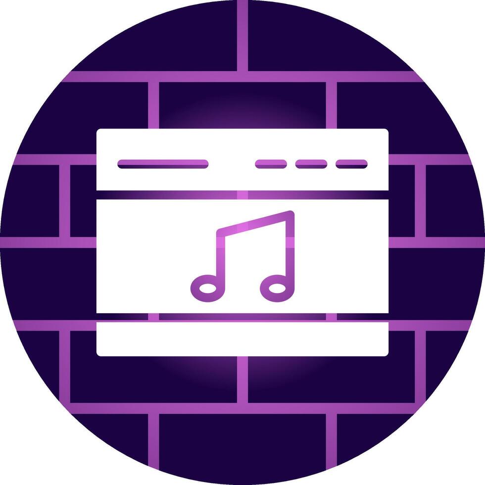 Music Creative Icon Design vector