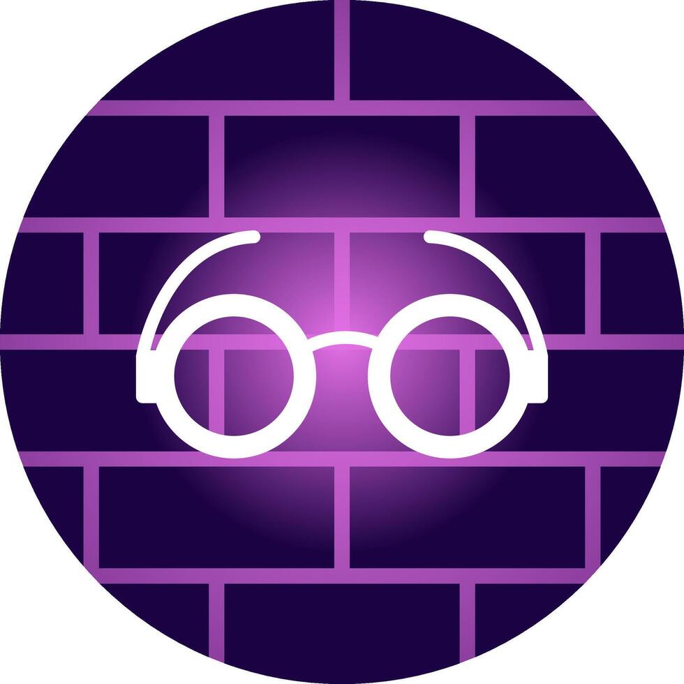 Glasses Creative Icon Design vector