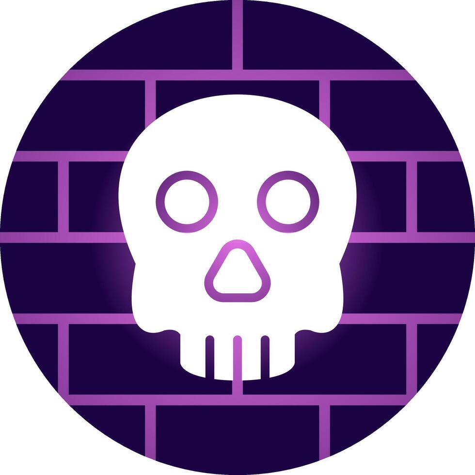 diseño de icono creativo de calavera vector