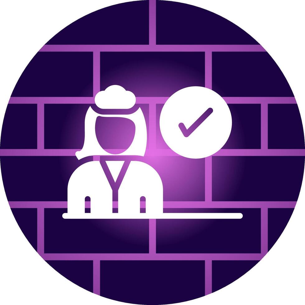 Vetted Professionals Creative Icon Design vector