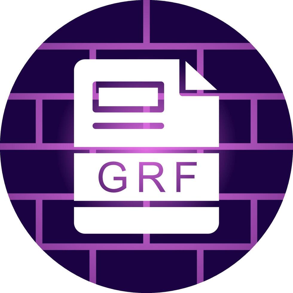 GRF Creative Icon Design vector