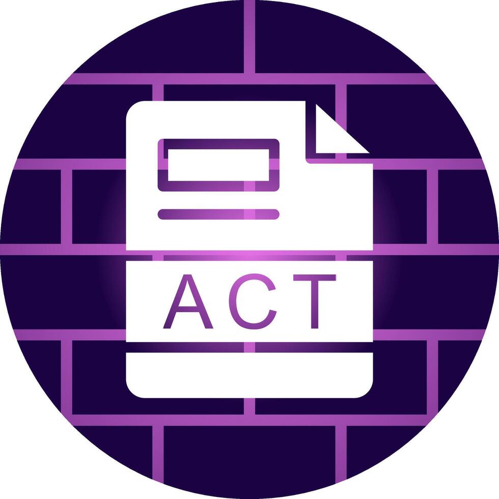 ACT Creative Icon Design vector