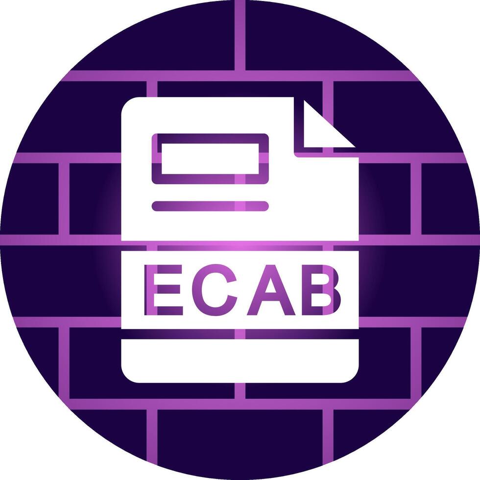 ECAB Creative Icon Design vector