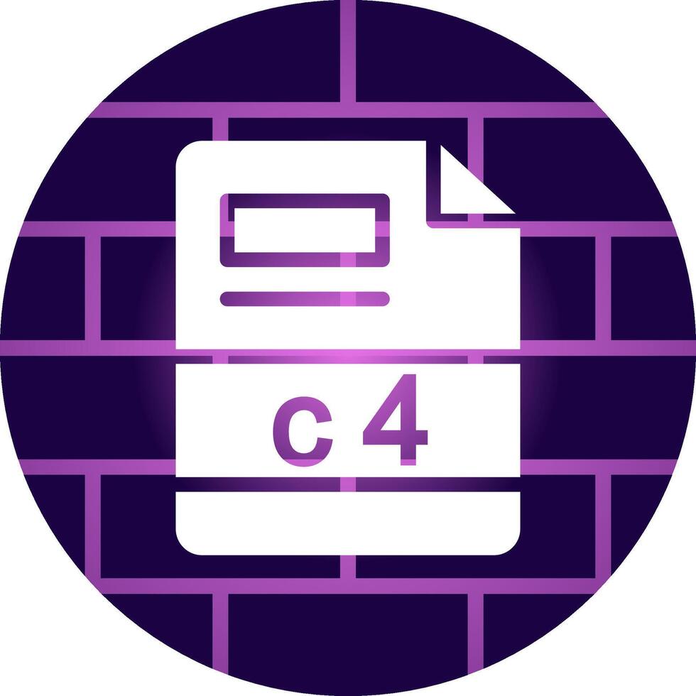 c4 Creative Icon Design vector