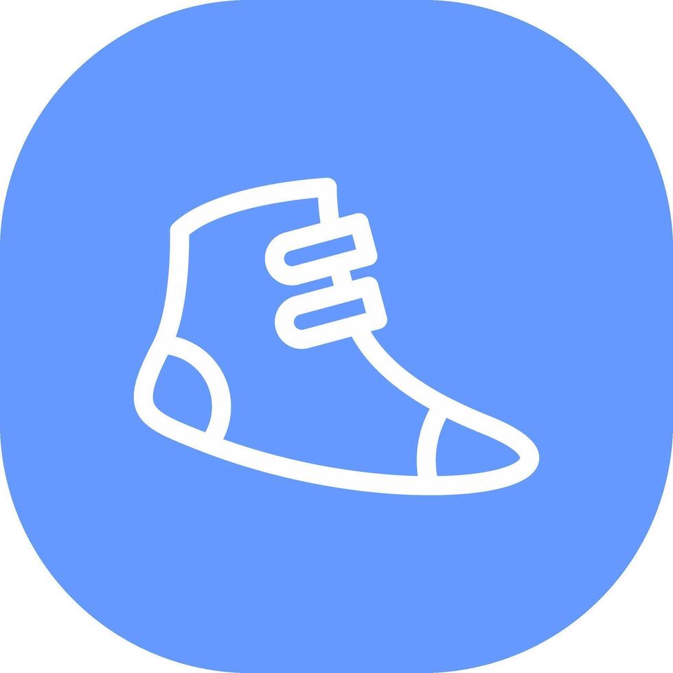 Football Shoes Creative Icon Design vector