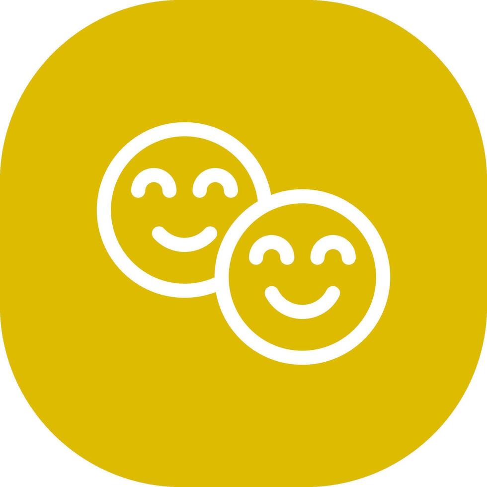 Smiley Creative Icon Design vector