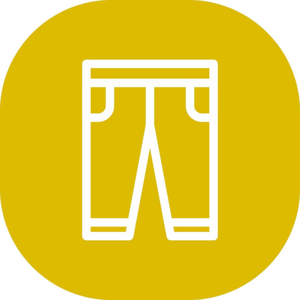 Pants Creative Icon Design vector