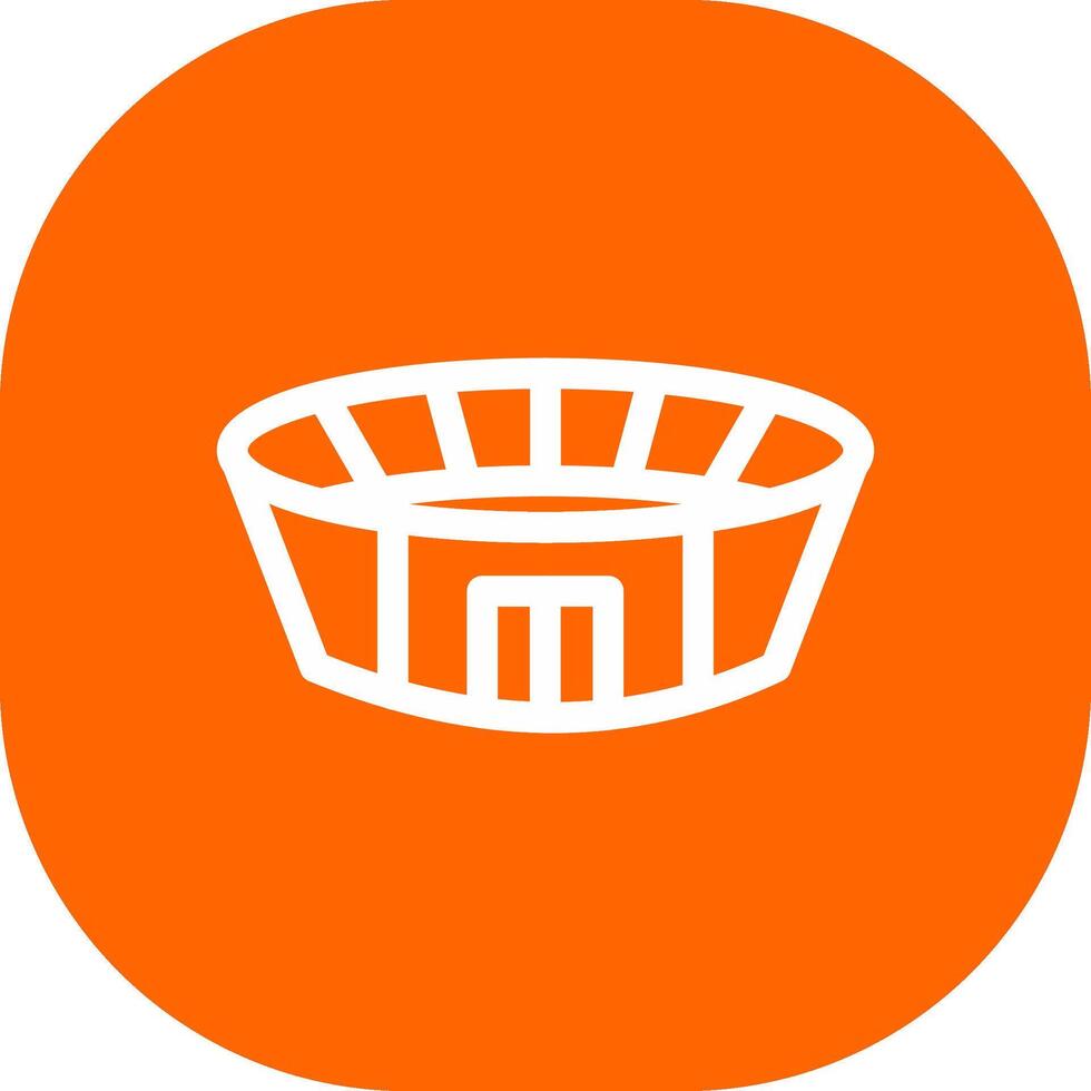 Stadium Creative Icon Design vector
