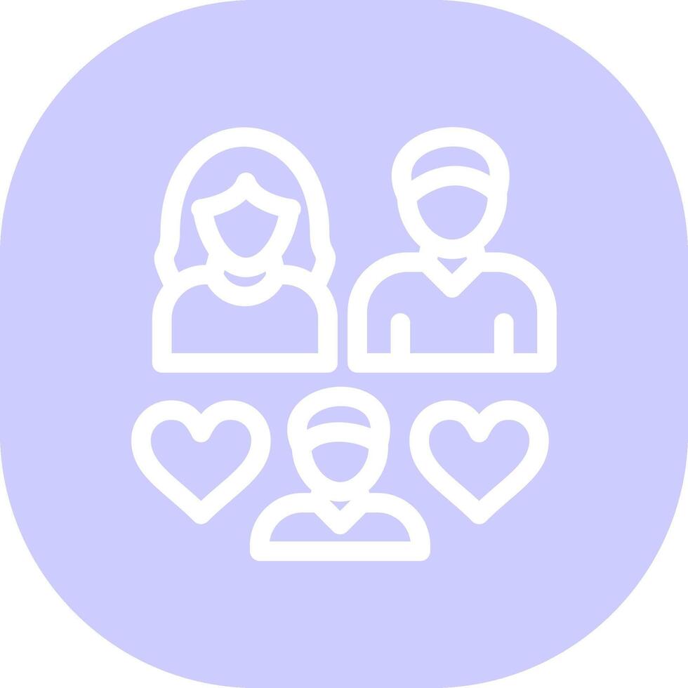 Family Creative Icon Design vector