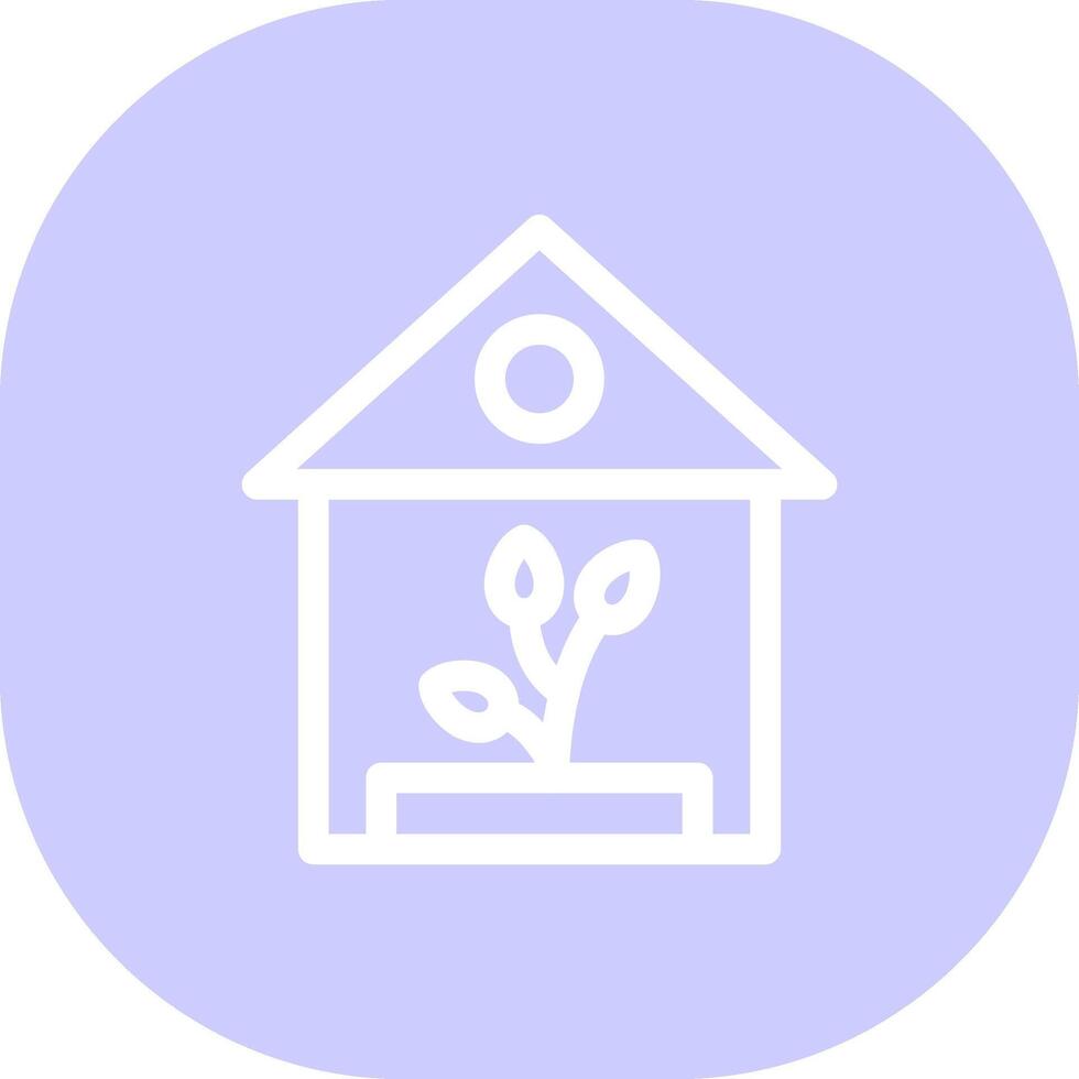 Greenhouse Creative Icon Design vector