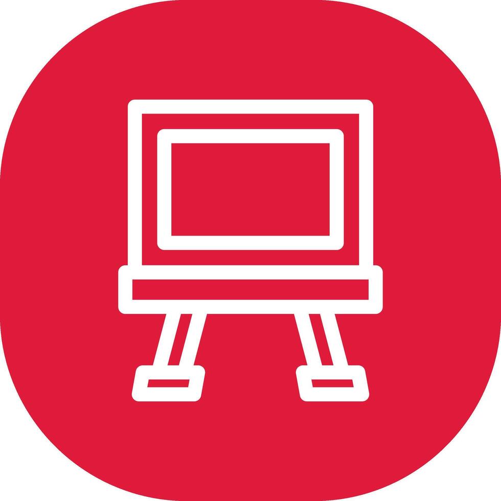 Canvas Creative Icon Design vector