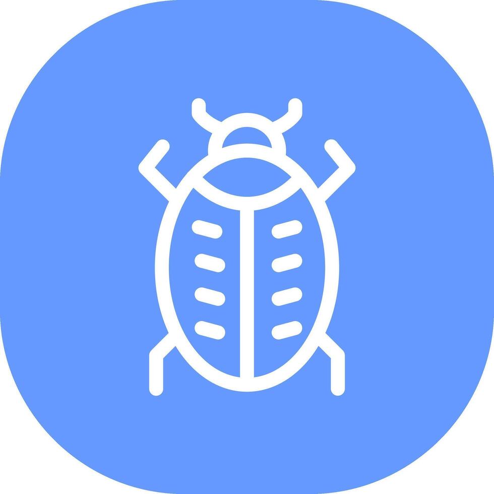 Bug Creative Icon Design vector