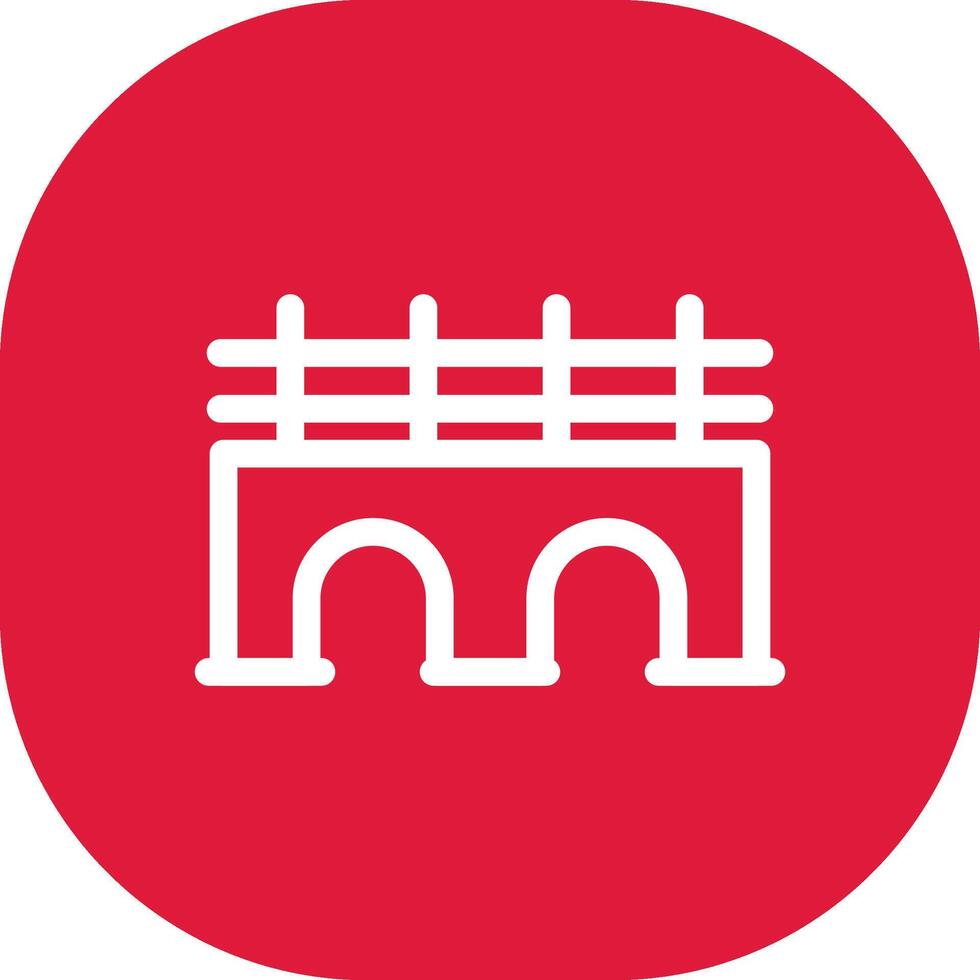 Bridge Creative Icon Design vector
