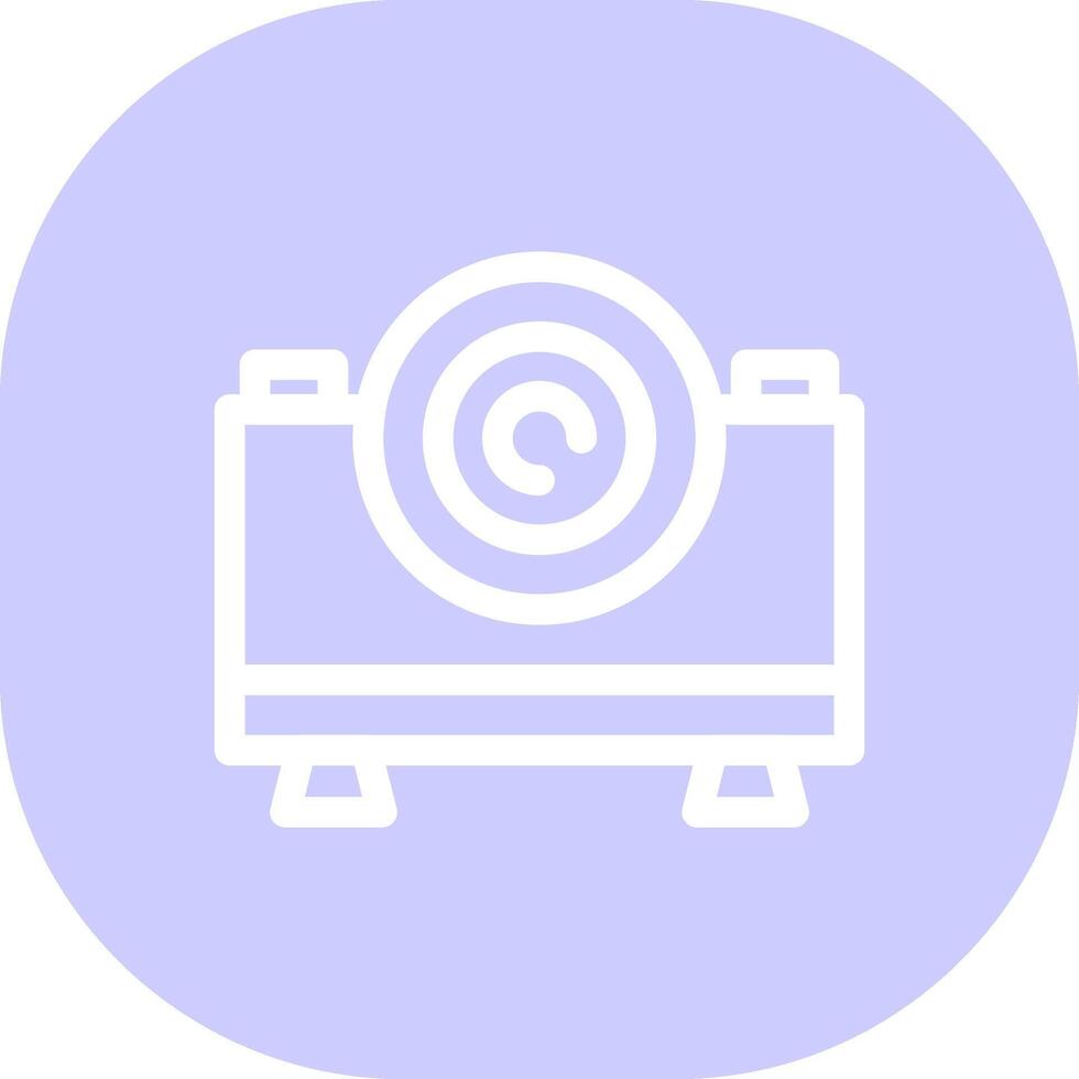 Projector Creative Icon Design vector